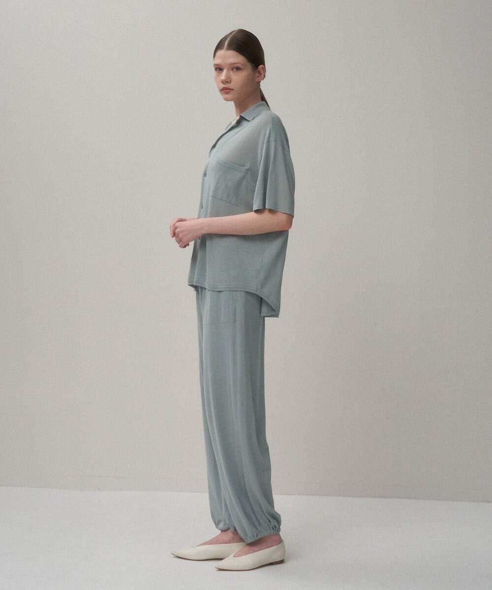 ATON HIGH TWIST COTTON | ニットシャツ 