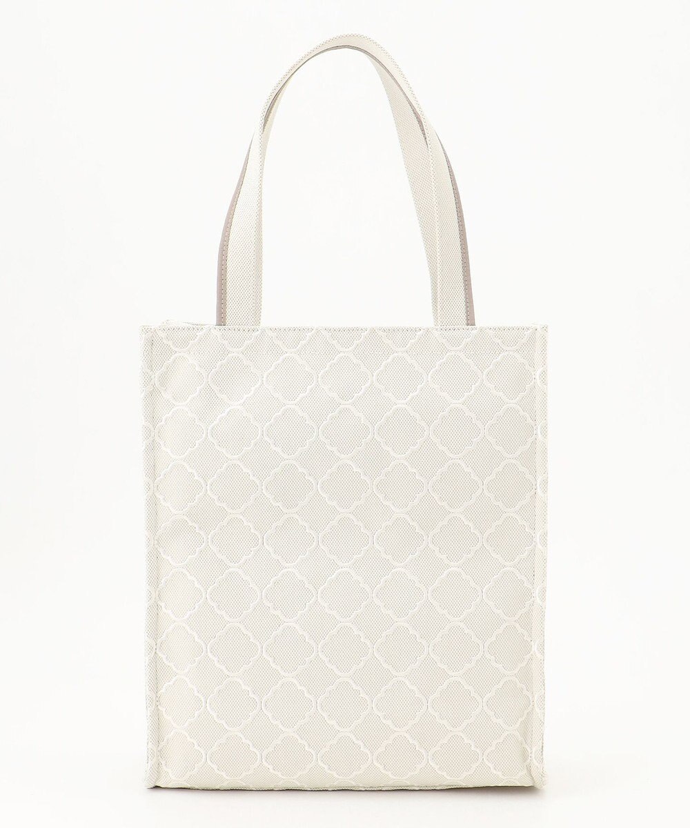 TOCCA 【A4サイズ対応】CHECKER CLOVER EMBROIDERY A4TOTE トートバッグ 