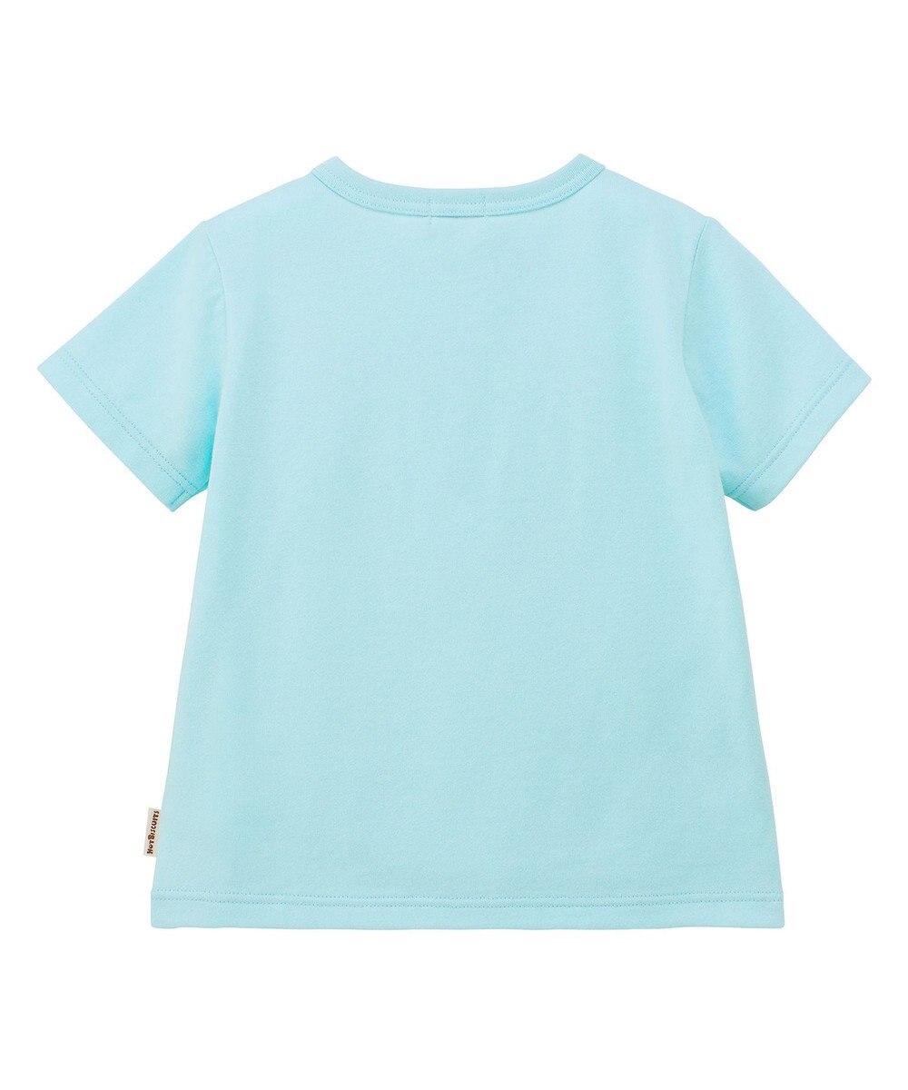 MIKI HOUSE HOT BISCUITS 【80-120cm】カラフルビーンズ フェイスプリント 半袖Tシャツ 