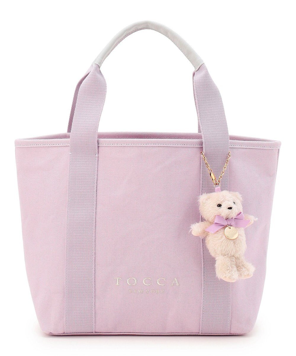 TOCCA 【ぬいぐるみチャーム付き】TOCCA AMICO CANVAS TOTE キャンバストート 