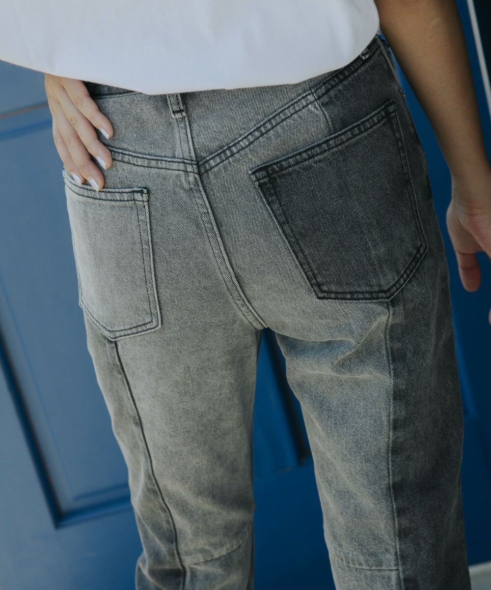 OP／FILA 【OP】美脚パッチワークデニム 