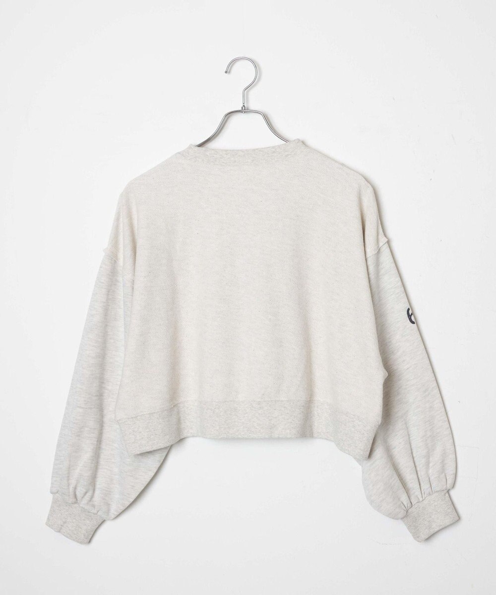 WEGO リメイク風切り替えショートスウェット 