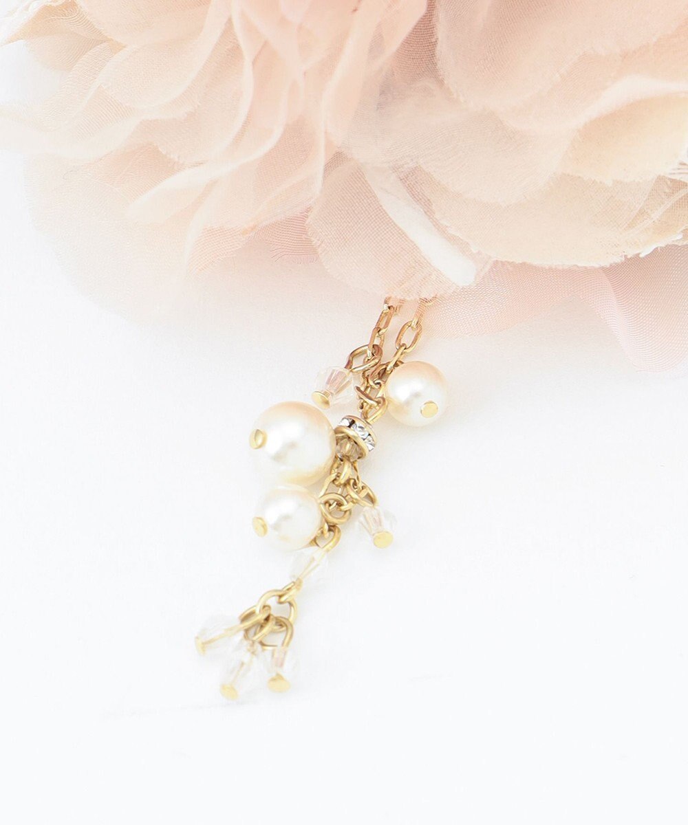 ANY SIS 【チャーム付き】レースミックス コサージュ 