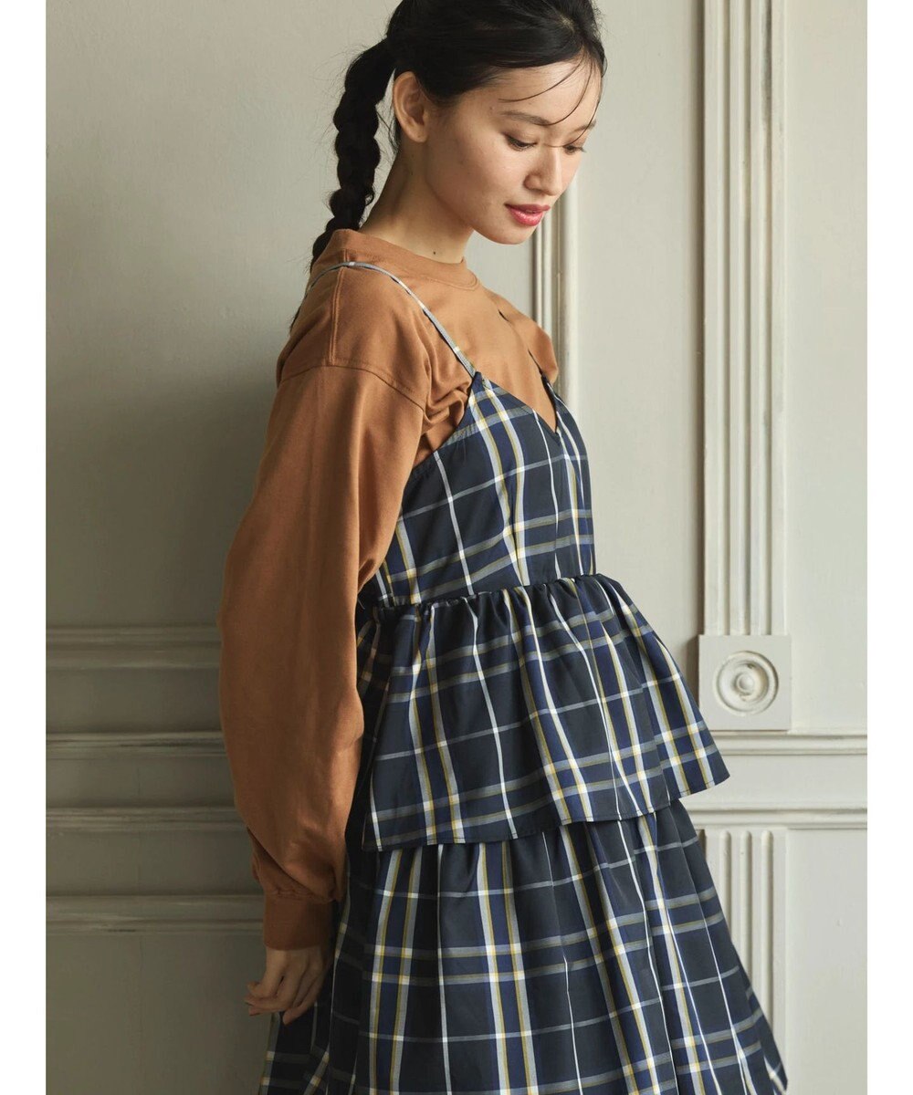 Green Parks ・ＥＬＥＮＣＡＲＥ　ＤＵＥシャーリング袖プルオーバー 