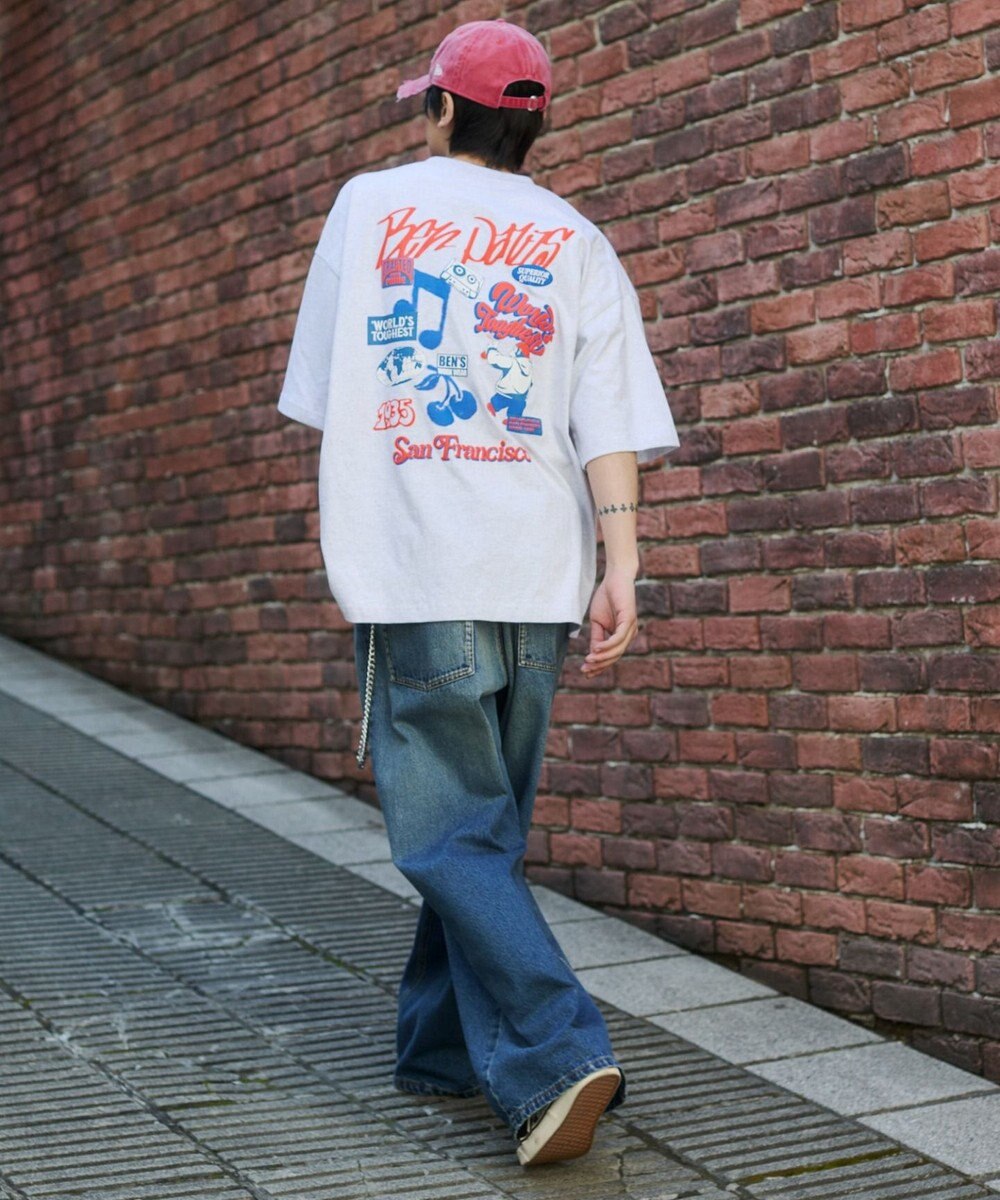 WEGO 【SMLサイズ展開】別注BENDAVISグラフィックT（SS） 