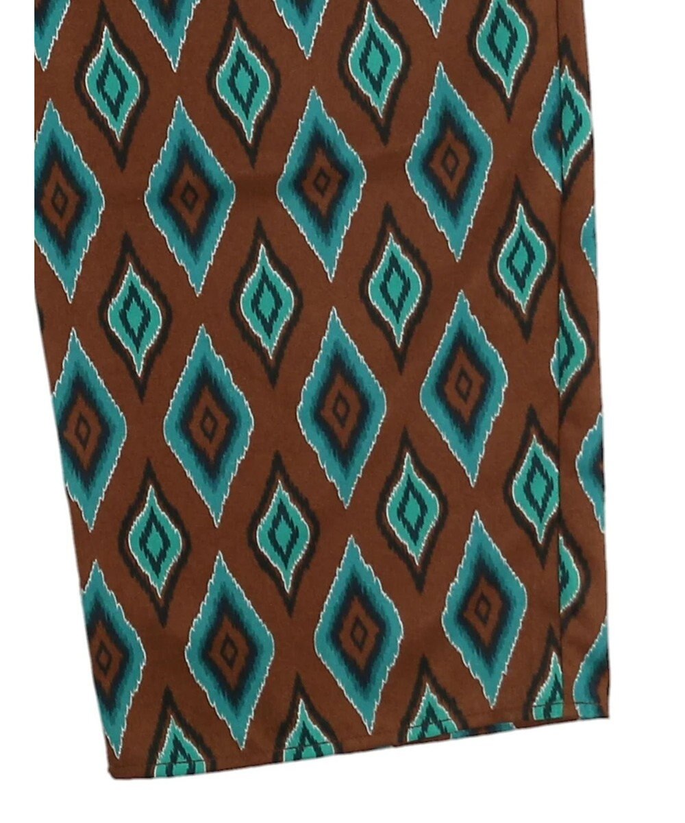 Green Parks アート柄イージーパンツ 