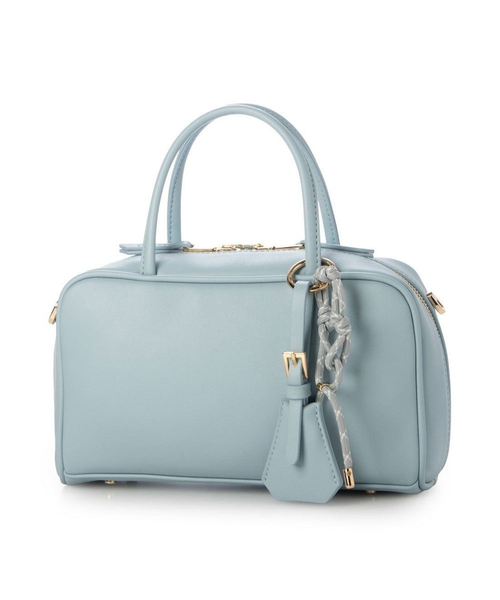 UNBILLION カシュカシュ cachecache / チャーム付横長ボストン 