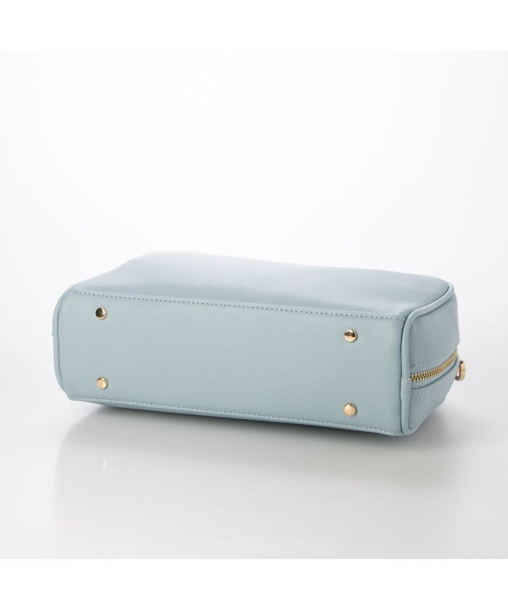 UNBILLION カシュカシュ cachecache / チャーム付横長ボストン 