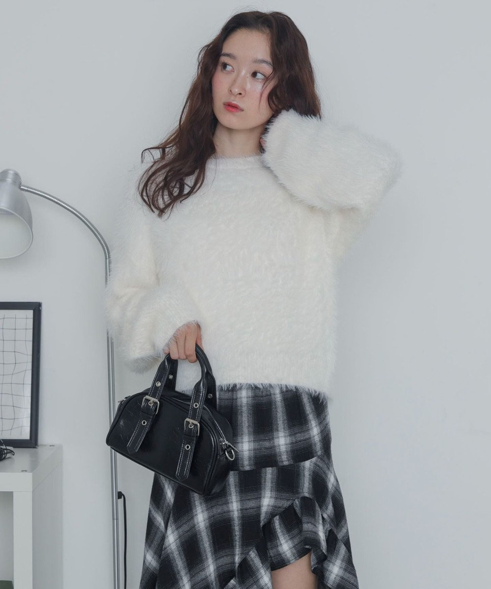 WEGO シャギーニットプルオーバー 