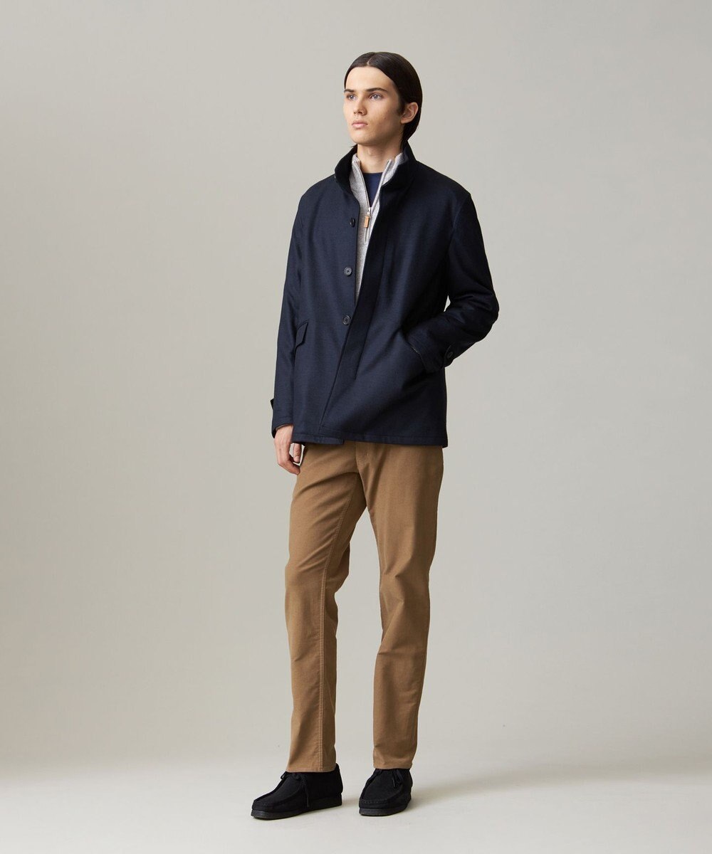 J.PRESS MEN 【KING SIZE】ウールバランサーショートカーコート 