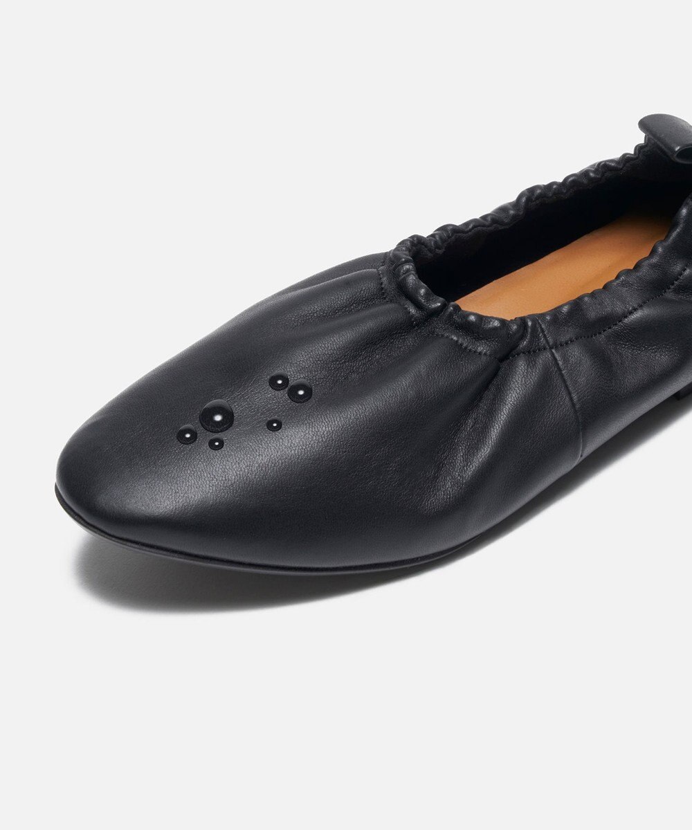 KASHIYAMA ソフトギャザーフラットシューズ 