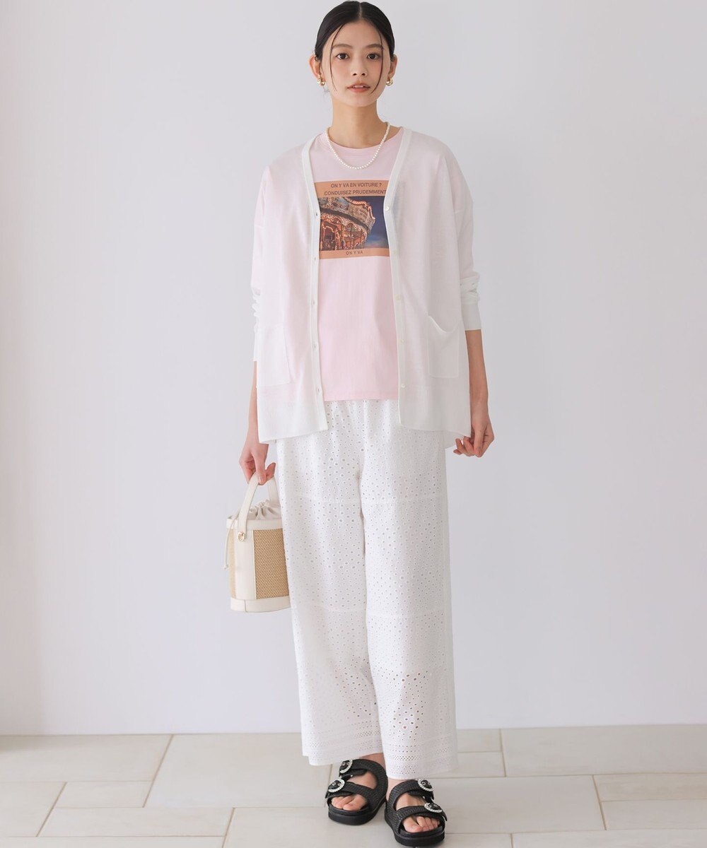 組曲 エンブロイダリーレース パンツ 