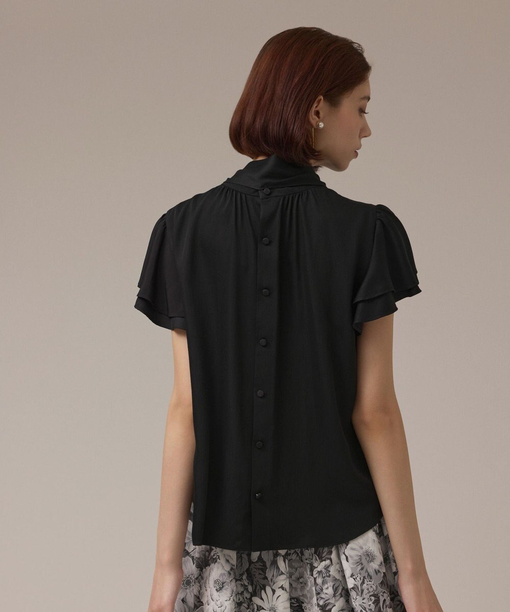 GRACE CONTINENTAL フリルボウタイブラウス 