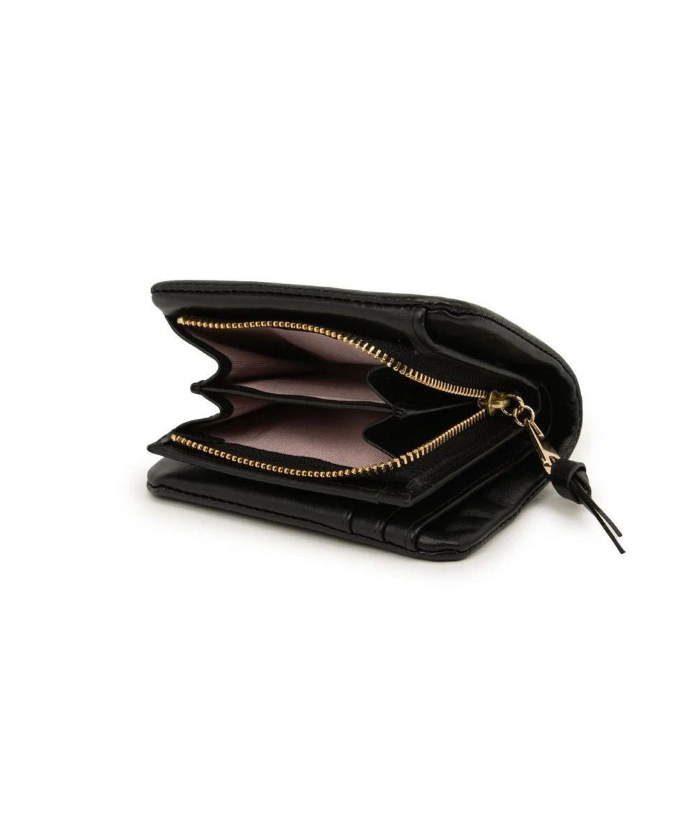 LANVIN en Bleu ペアル 二つ折Lファスナー財布 