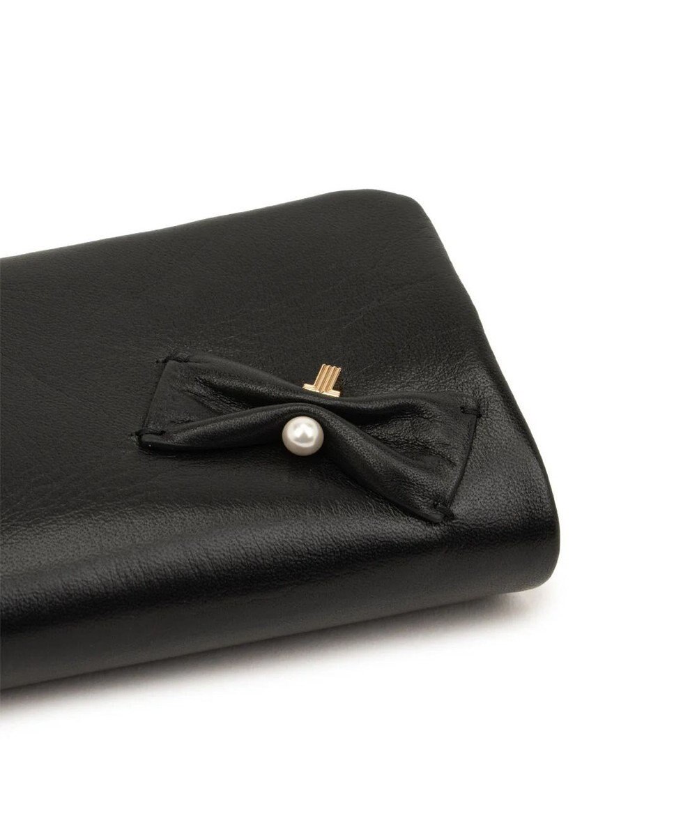 LANVIN en Bleu ペアル 二つ折Lファスナー財布 