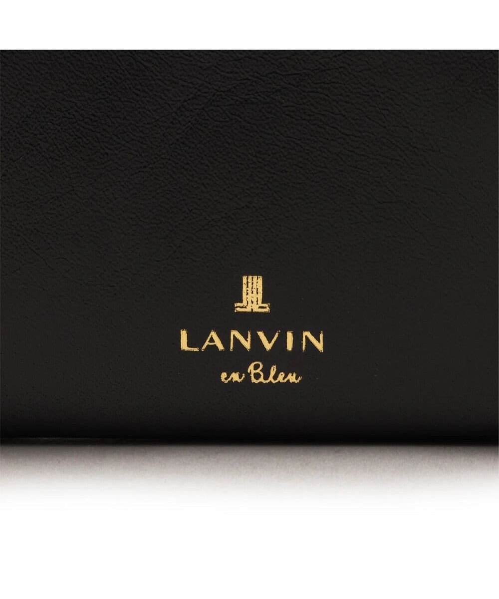 LANVIN en Bleu ペアル 二つ折Lファスナー財布 