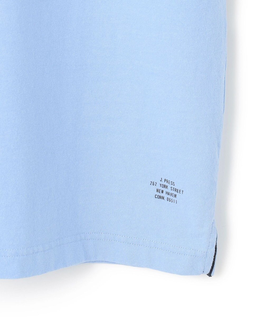 J.PRESS MEN バイカラーラガー ポロシャツ 