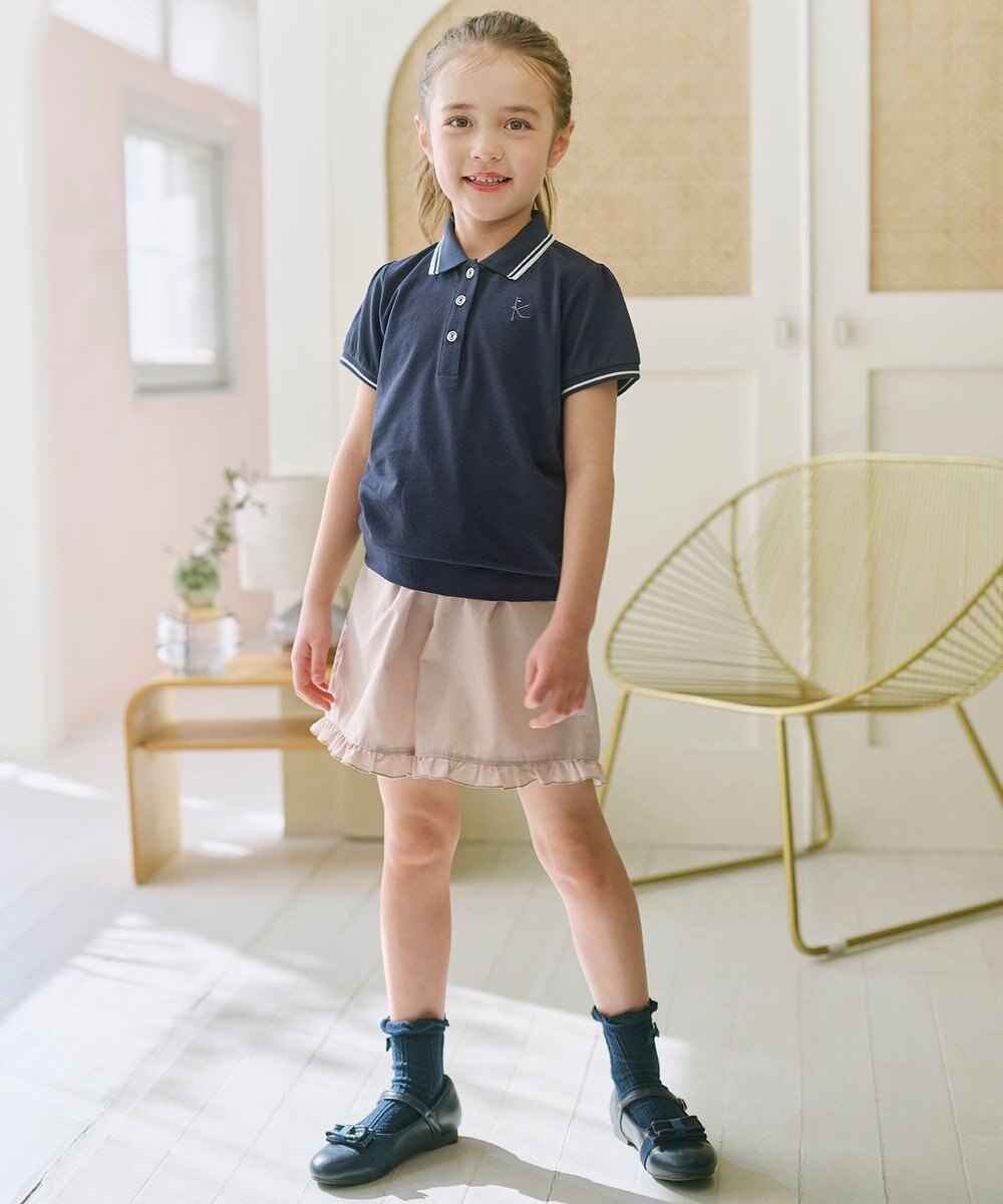 組曲 KIDS 【110-140㎝】 カノコポロシャツ 