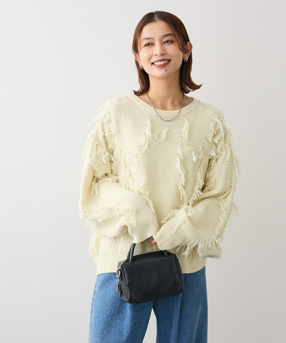 Green Parks フリンジニットプルオーバー 