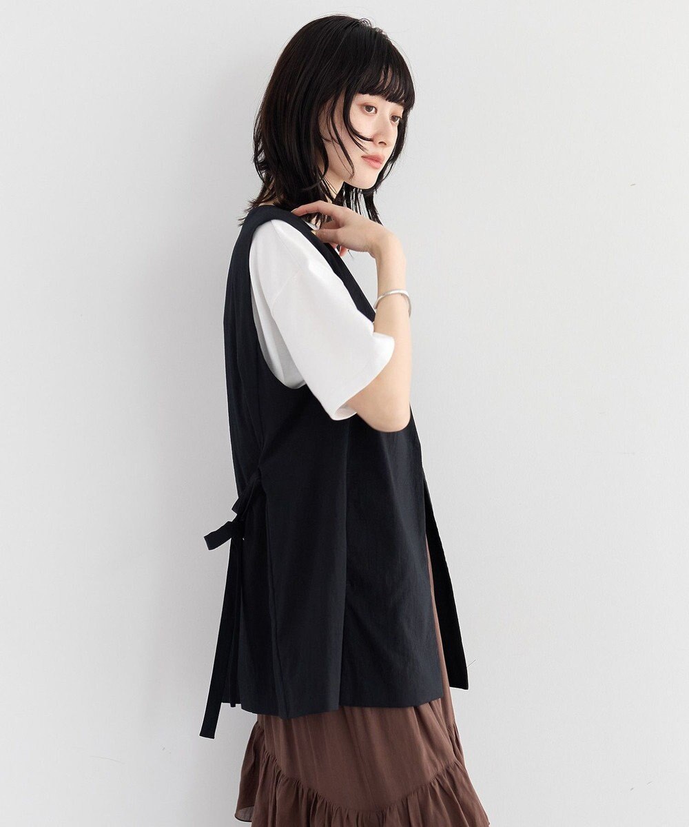 YECCA VECCA ドライタッチウエストベルトジレ 