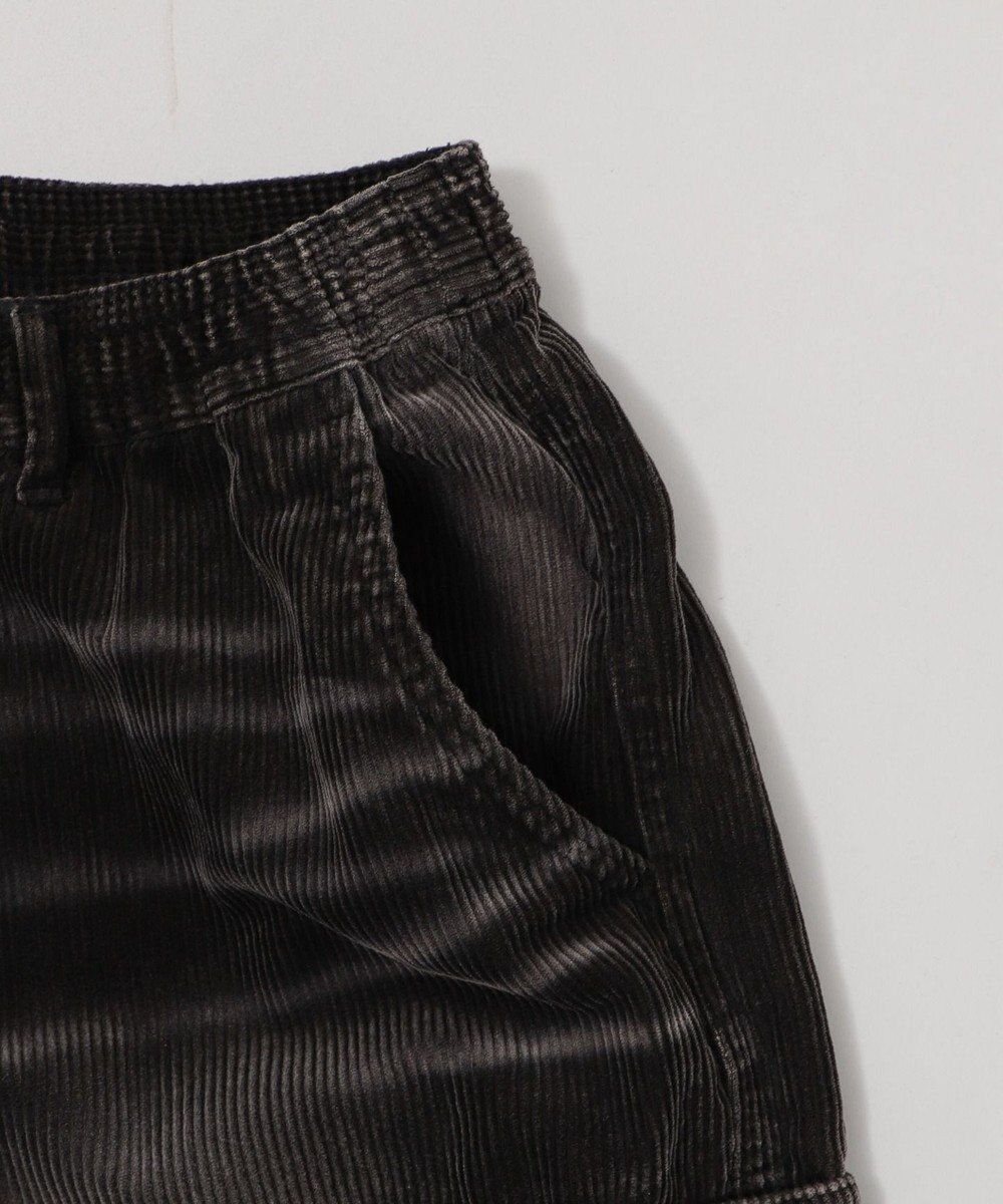 WEGO 【ウエストゴム/MLサイズ展開】イージーコーデュロイカーゴパンツ 