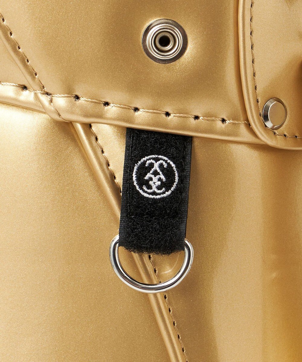 23区GOLF 【UNISEX】エレガントエナメルキャディバッグ　キャスター付きで移動もラクチン 