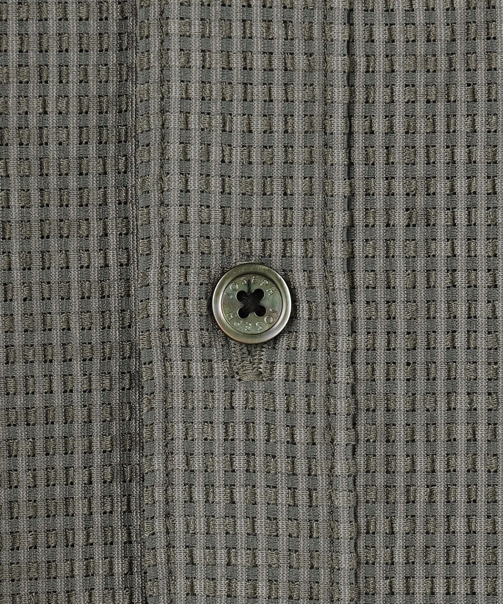 JOSEPH HOMME 新素材【通気性/ストレッチ】トリコサッカーストレッチ 　レギュラーカラー半袖シャツ 