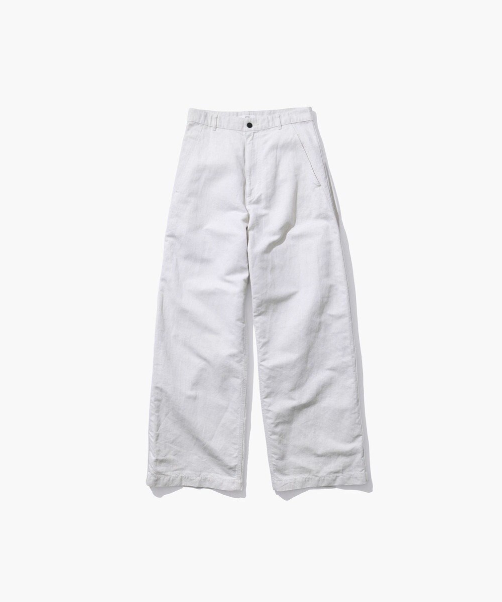 ATON COTTON LINEN KATSURAGI | ワークパンツ 