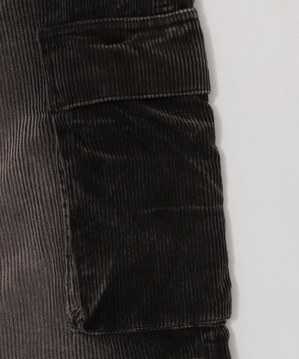 WEGO 【ウエストゴム/MLサイズ展開】イージーコーデュロイカーゴパンツ 