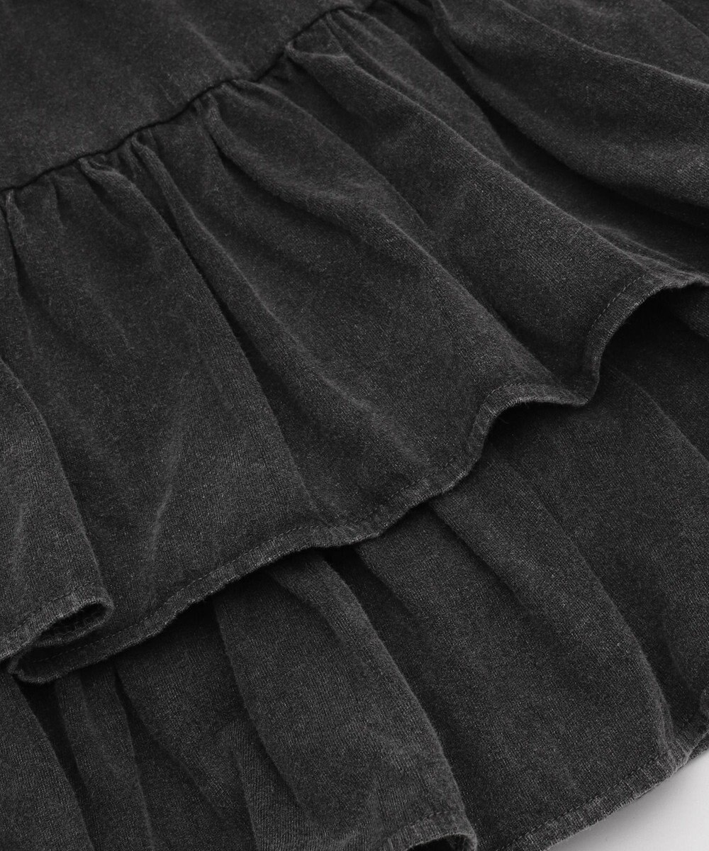 WEGO 【ウエストゴム】カットフリルスカパン 