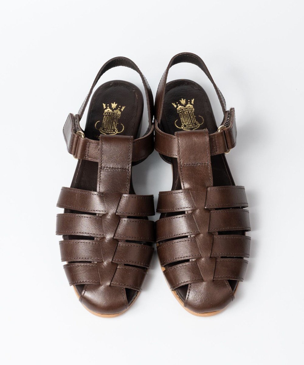 BONTRE 【BONTRE/ボントレ】バックストラップ付グルカサンダル/20402-RS 