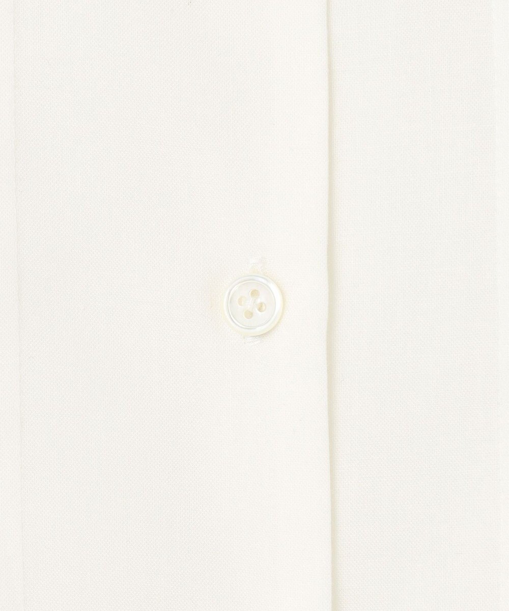 自由区 【カタログ掲載・接触冷感・洗える】シアーラミーローンクロップド丈 ブラウス 