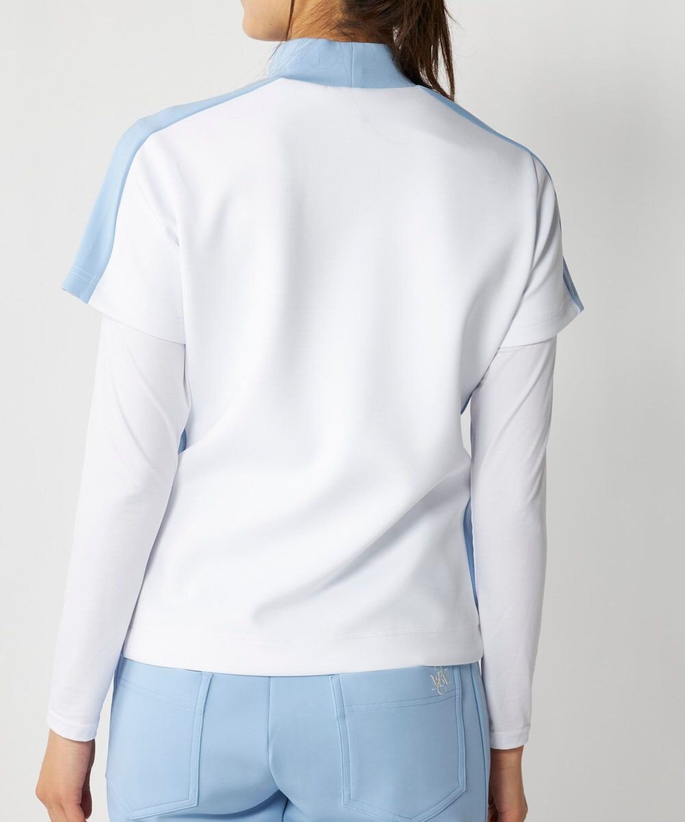 FILA GOLF／marie claire 【Marie claire sports】半袖モックネックシャツインナーセット 