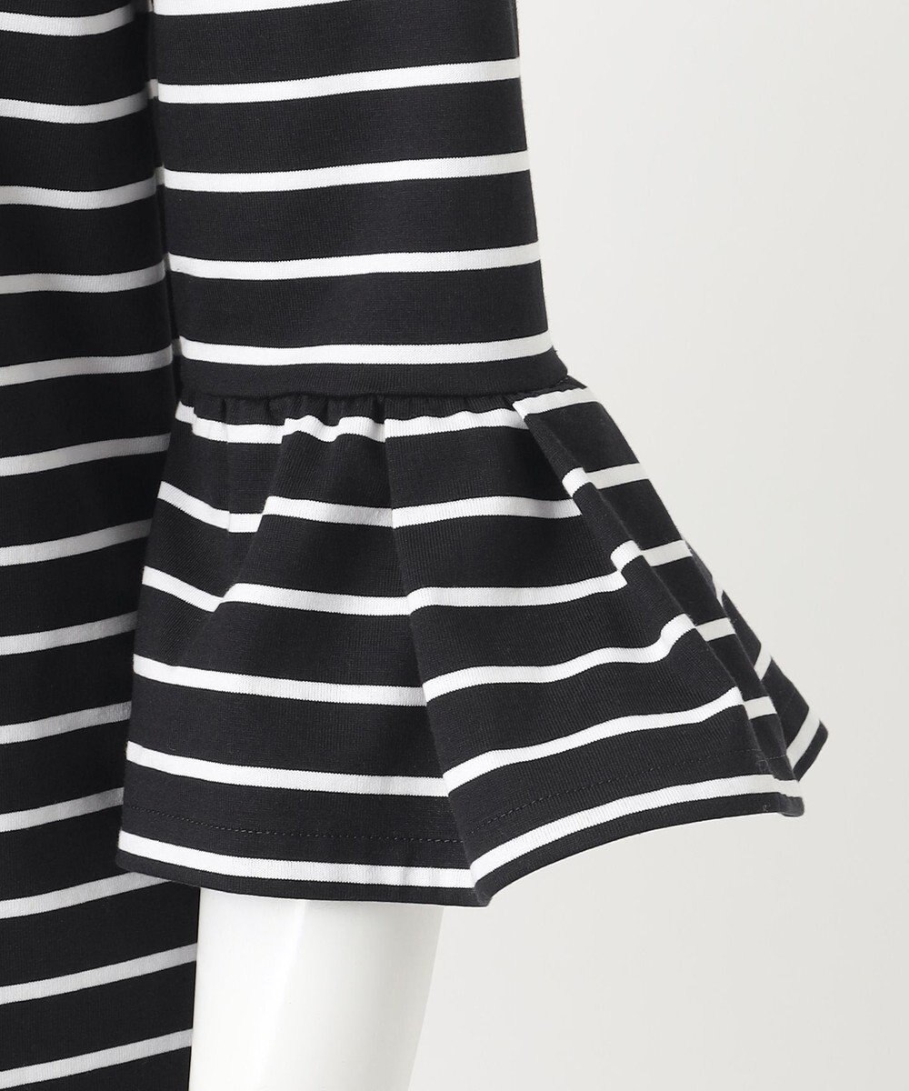 23区 L 【R(アール)】ビジュ― ストライプ ジャージー 