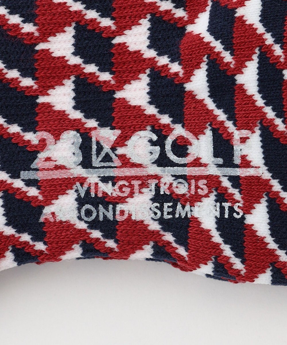 23区GOLF 【WOMEN】フラッグアンクルソックス 