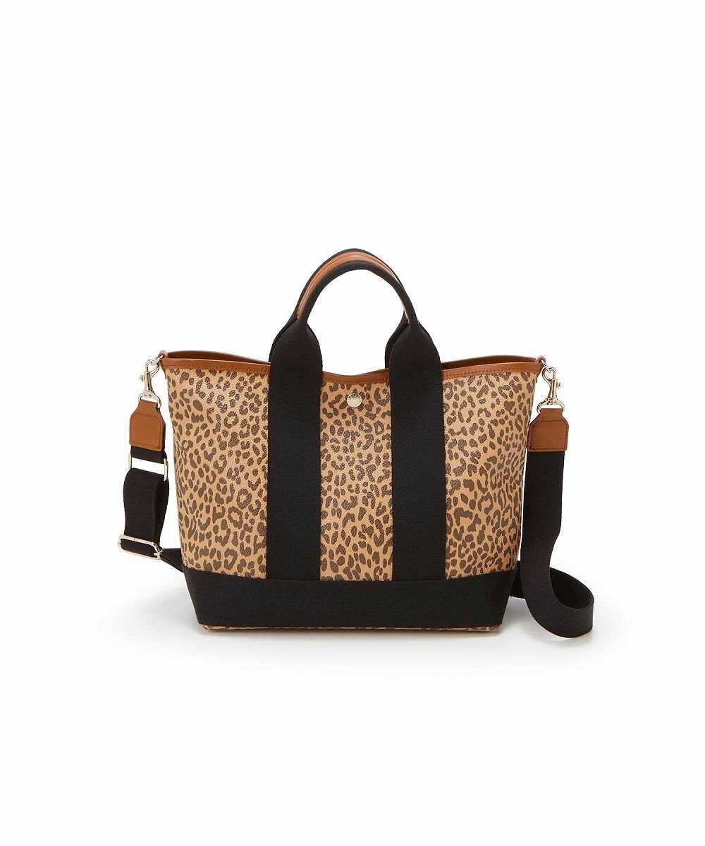 TOPKAPI 【Breath TOPKAPI】SCOTCH GRAIN スコッチグレイン 2wayトート バッグ M レオパード 