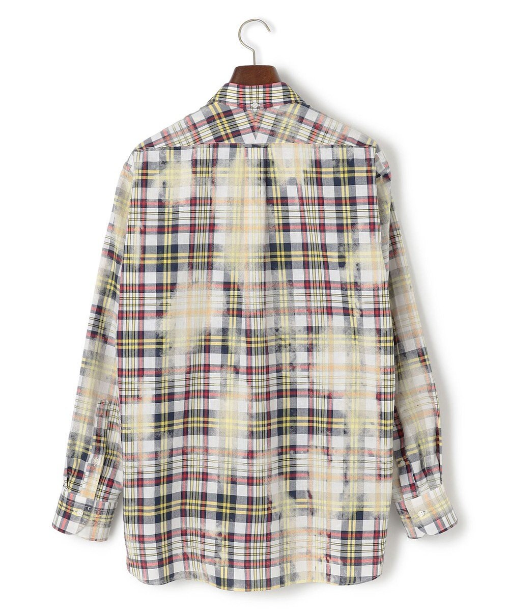 J.PRESS MEN 【J.PRESS ORIGINALS】India Madras Discharge Print Shirt 