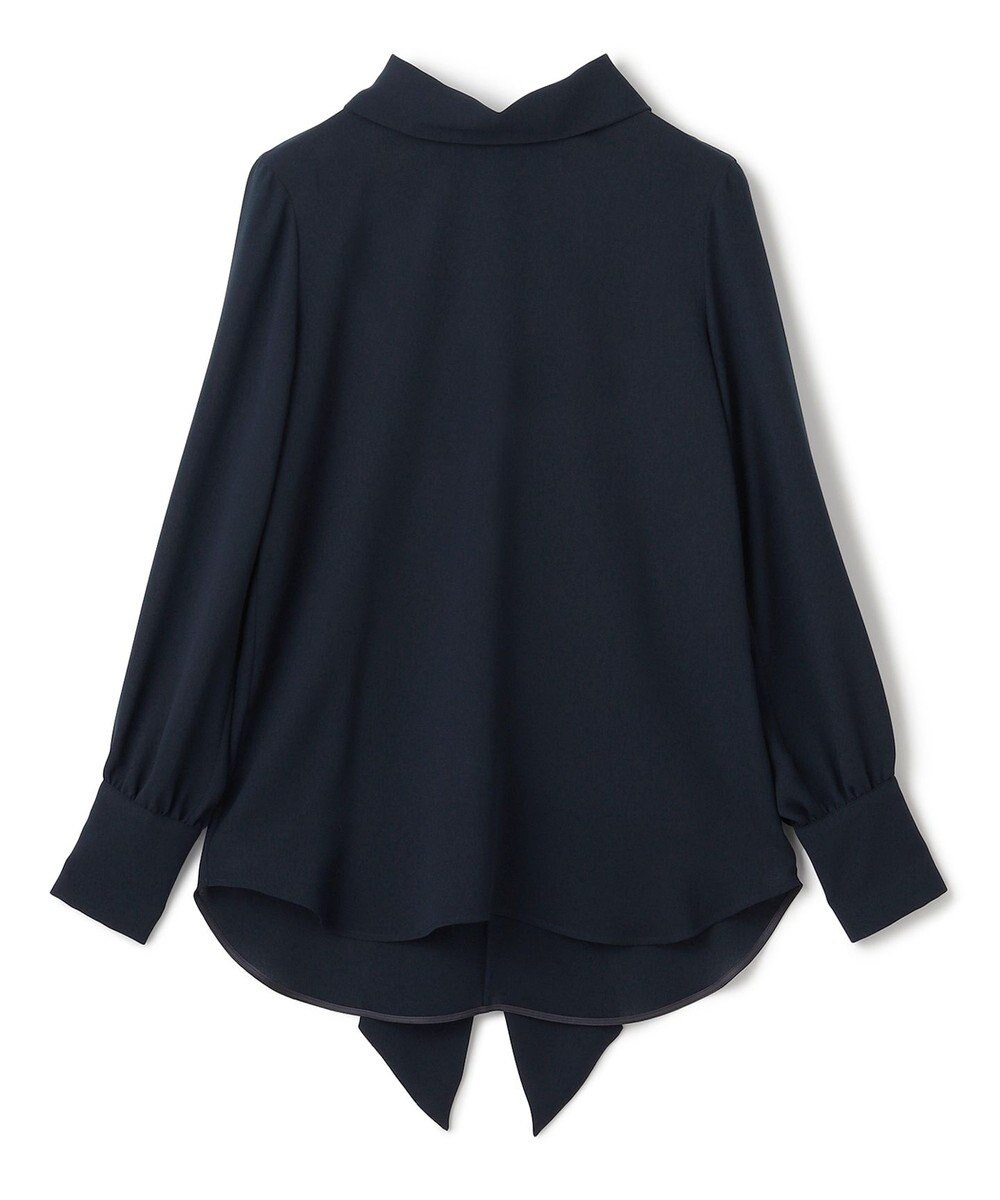 BEIGE， 【WEB限定・洗える】STOW / ボウタイブラウス 