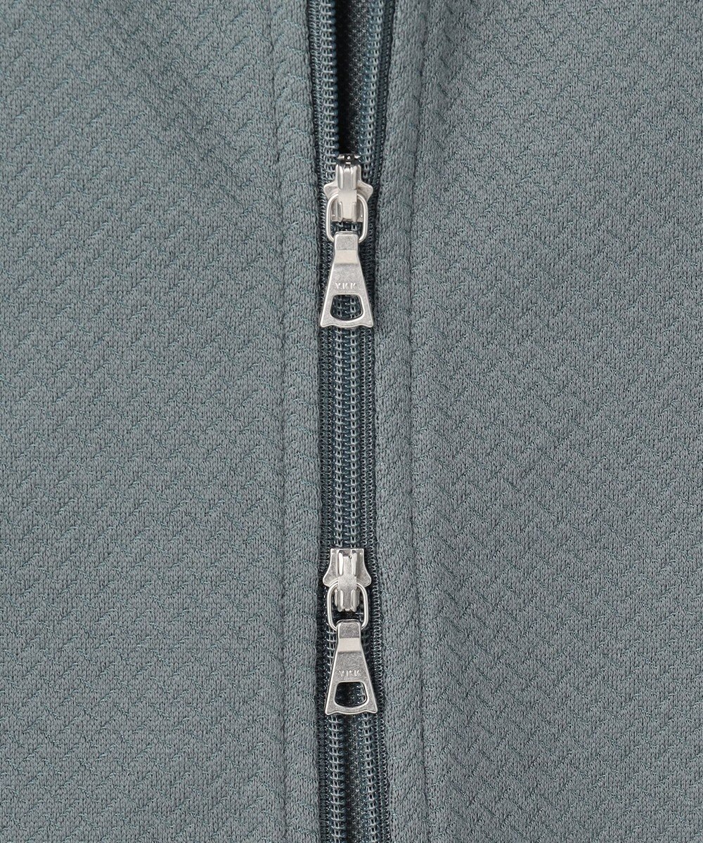 J.PRESS MEN お出かけシーンにも最適【J.PRESS PREMIUM JERSEY】ジャガードリンクス コンビパーカー 