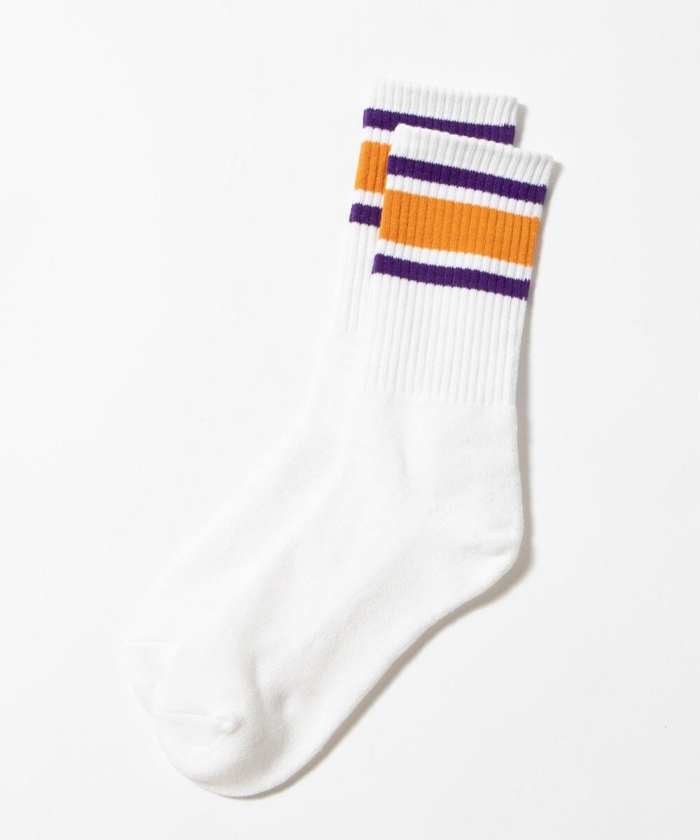 WEGO 底パイルラインソックス 