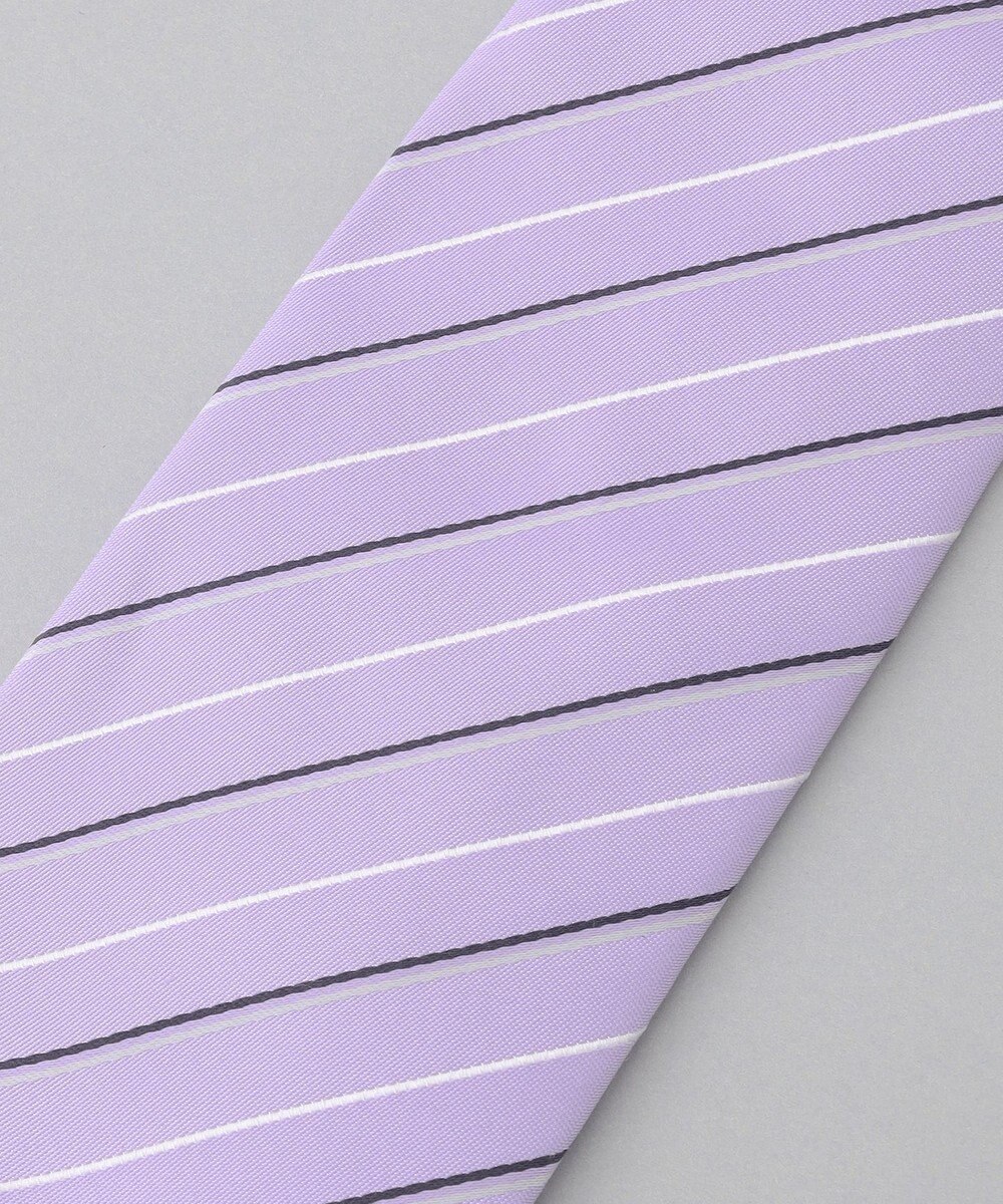 GOTAIRIKU GOTAIRIKU別注【日本製】シルク ネクタイ_ストライプ 