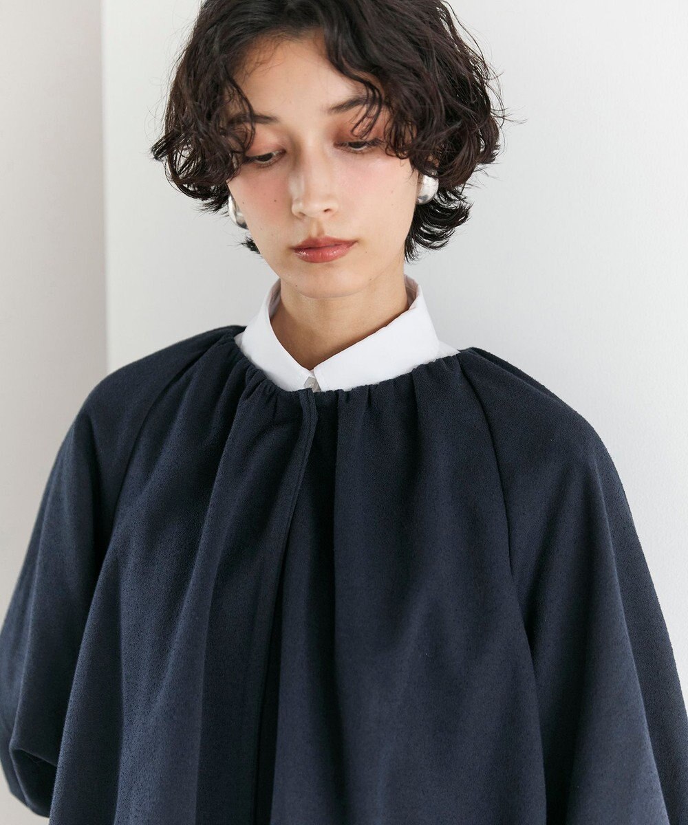 #Newans 【セレモニーにも/洗濯機可】バルーンヘムライトブルゾン​ 