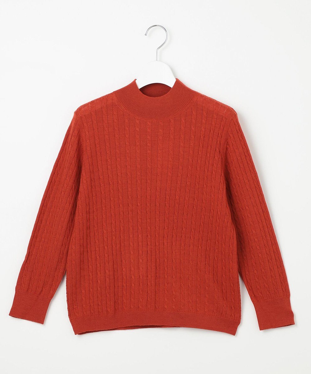 J.PRESS LADIES 【洗える】KNIT BASIC ハイネック ニット 