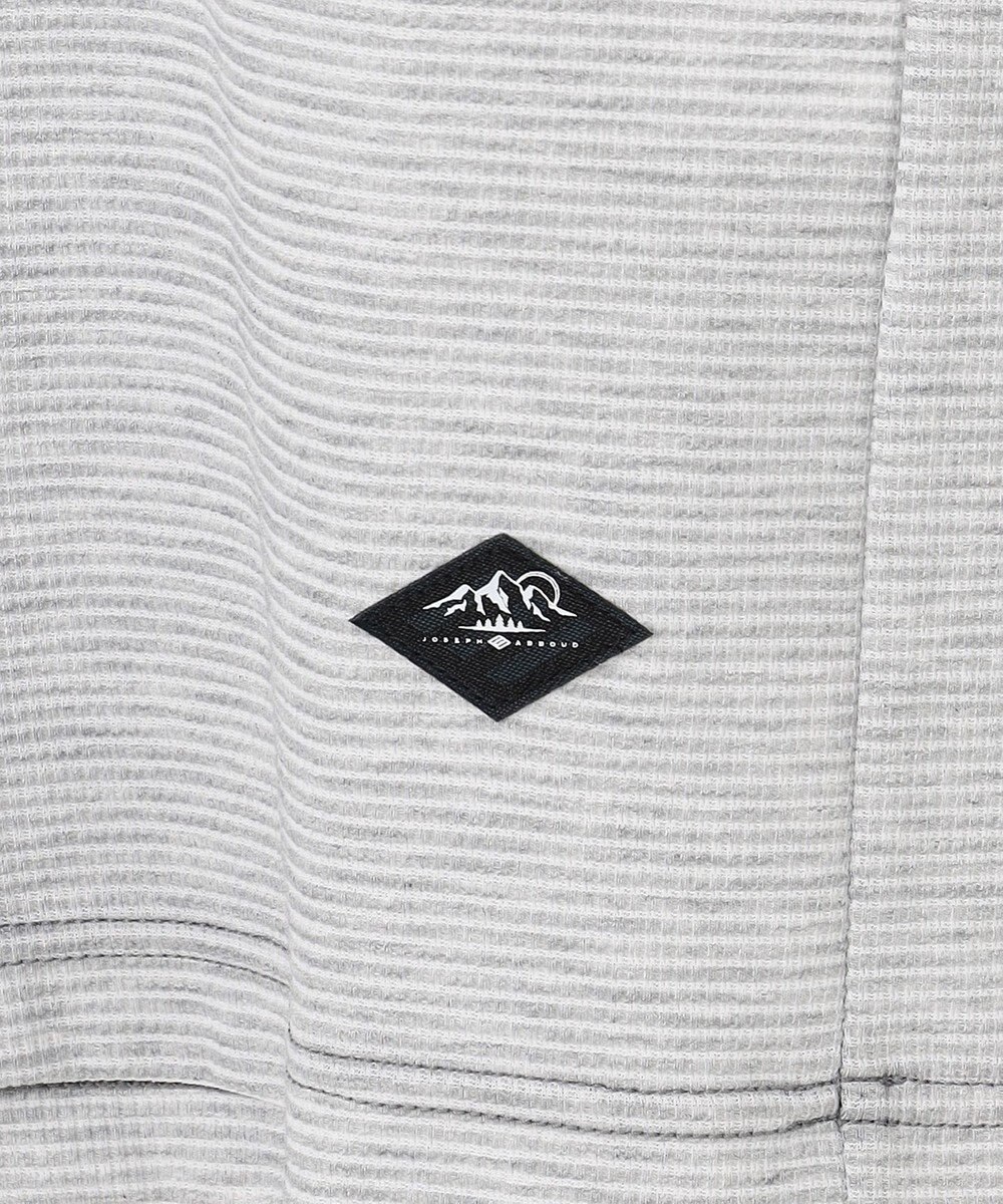 JOSEPH ABBOUD MOUNTAIN 【ゆったり】グリットワッフル アウトドアTシャツ 