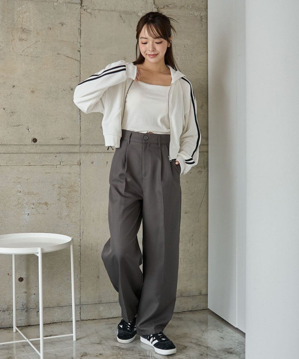 WEGO ショートジップパーカー 