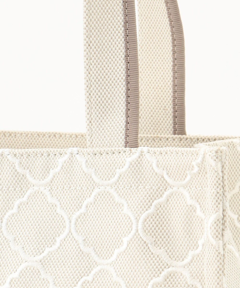 TOCCA 【A4サイズ対応】CHECKER CLOVER EMBROIDERY A4TOTE トートバッグ 