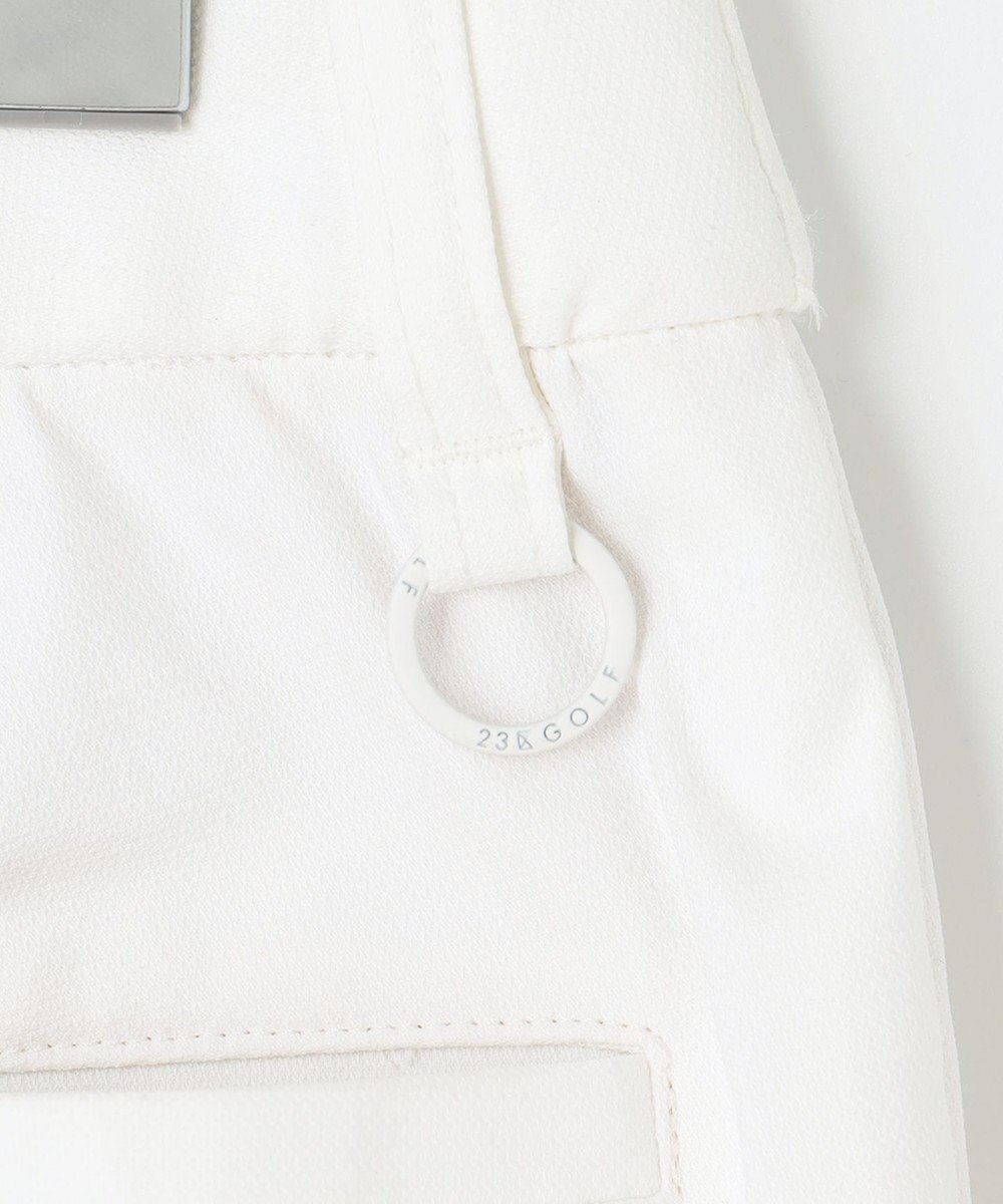 23区GOLF 防透素材で白でも安心！【WOMEN】【撥水/ストレッチ】シェルタリングオックス パンツ 