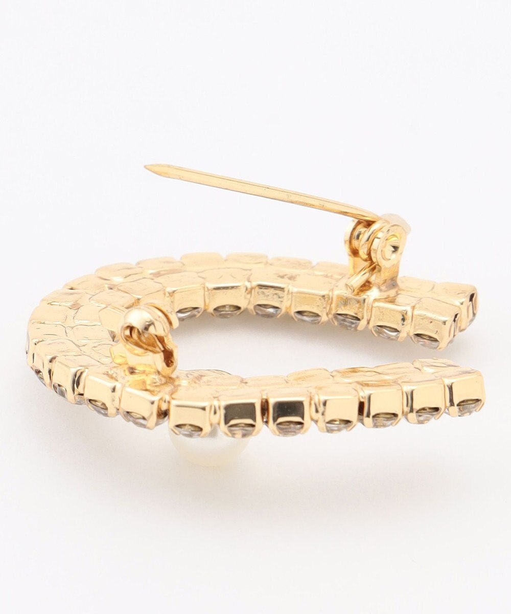 組曲 【ご好評につき追加予約・2026年干支/開運コレクション】ホースシュービジュー ブローチ 