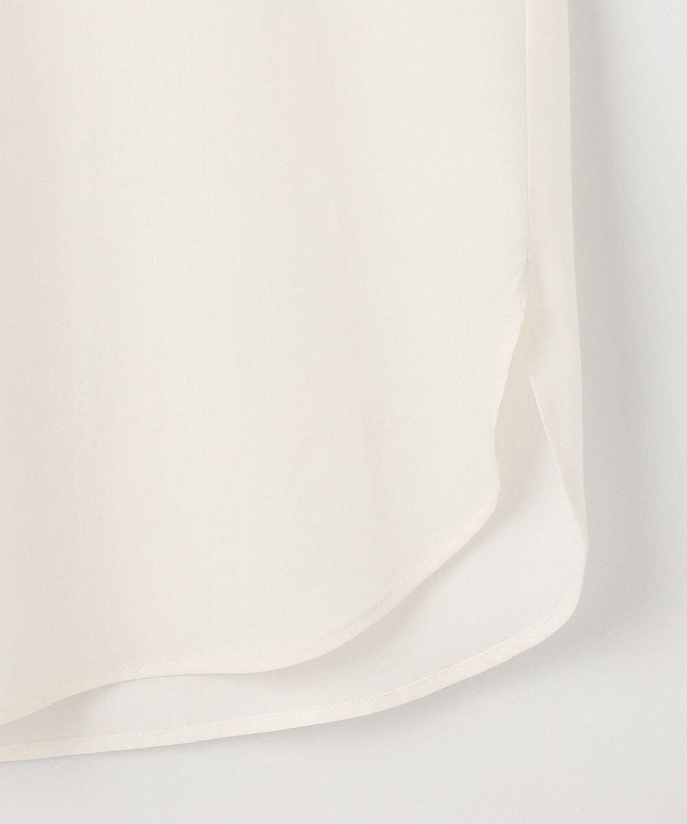 自由区 S 【洗える】エンブロイダリーブロードシャツ ブラウス 