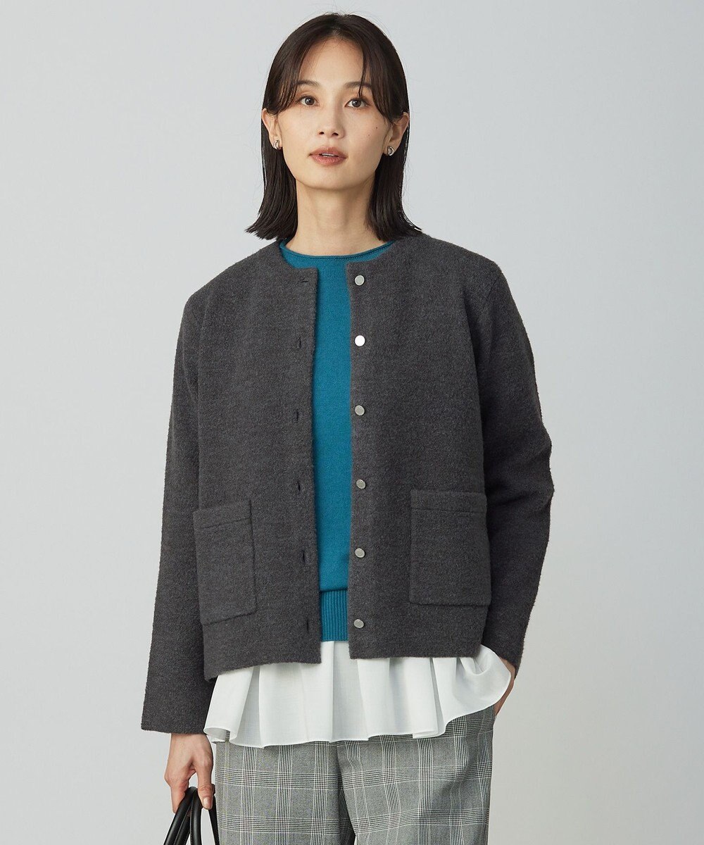 J.PRESS LADIES BOUCLE ニット アウター 